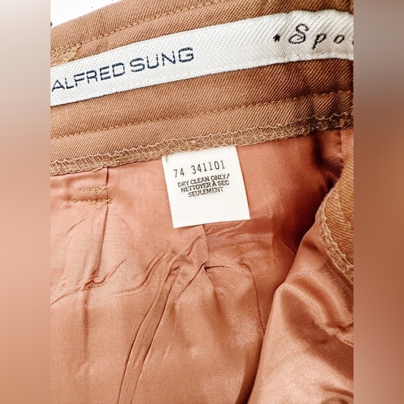 Alfred Sung - Sport Pencil Skirt - Tan - Size 6 - Picture 12 of 15